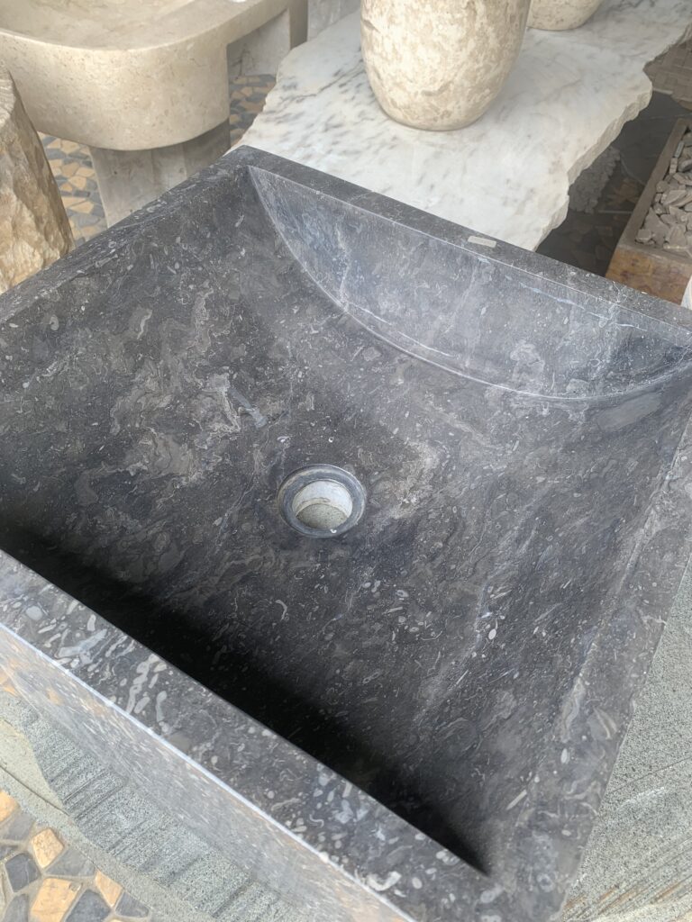 marble stone sink