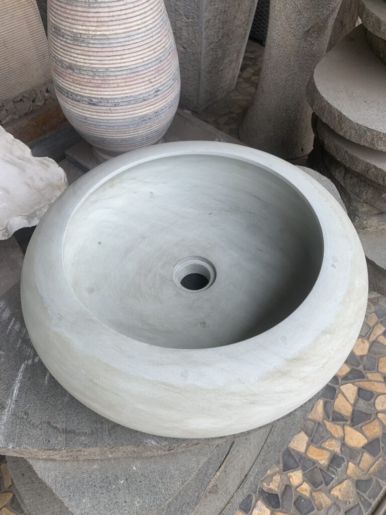 Zeolite vessel sink