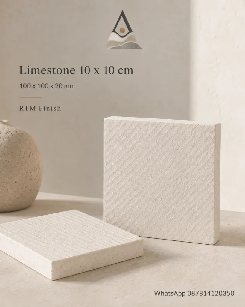 Bali Ivory Limestone tile 100 x 200 x 20 mm natural ivory stone