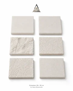Bali Ivory Limestone tile 100 × 200 × 20 mm with natural cream texture